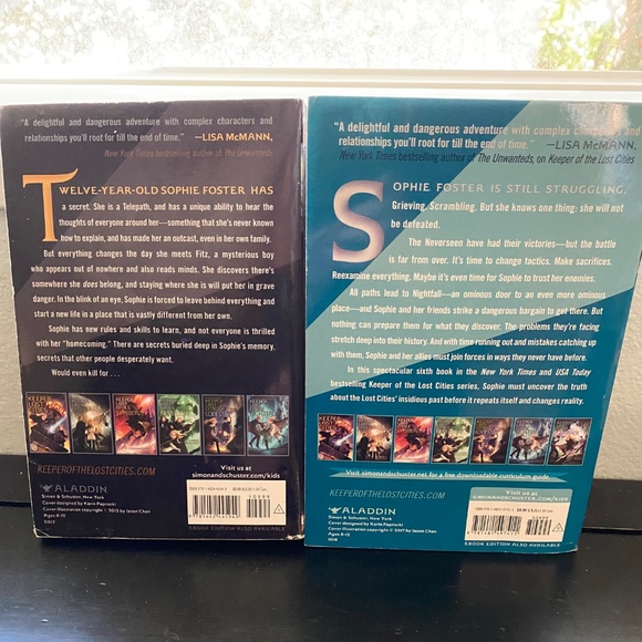 Shannon Messenger Keeper of the Lost Cities Collection Books Boxed 1-5 Bonus 6 - Picture 8 of 10